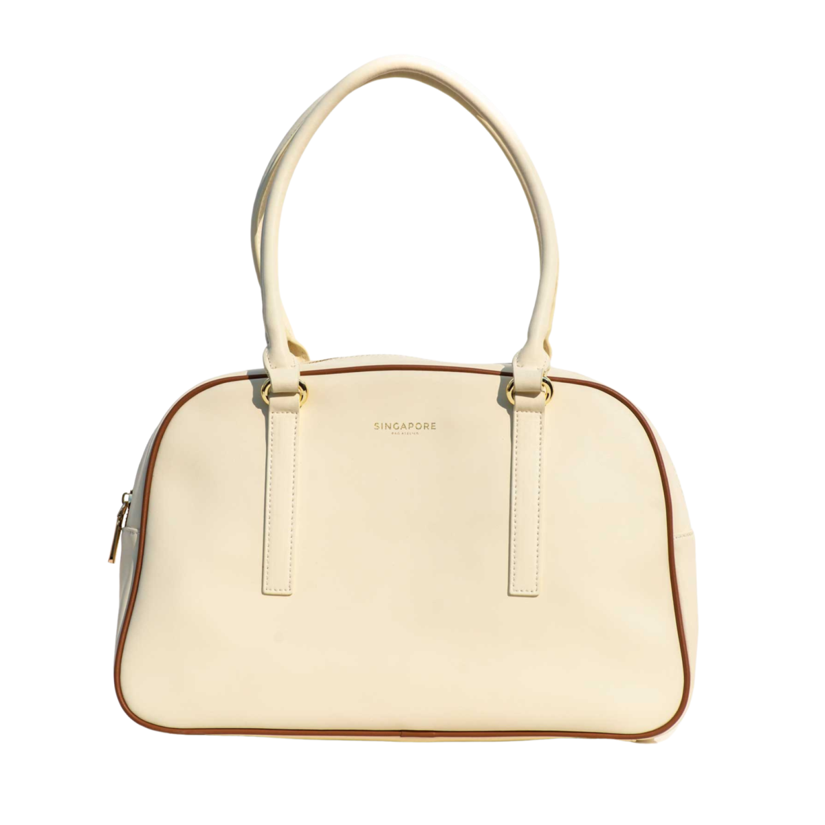 BOLSO DE CUERO NUDE - ADELE